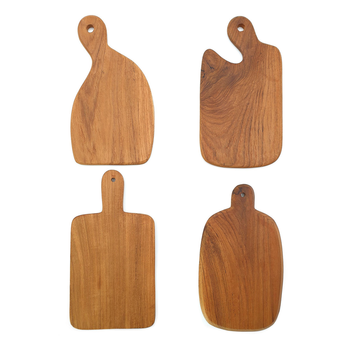 Teak Wood Cutting Board Set