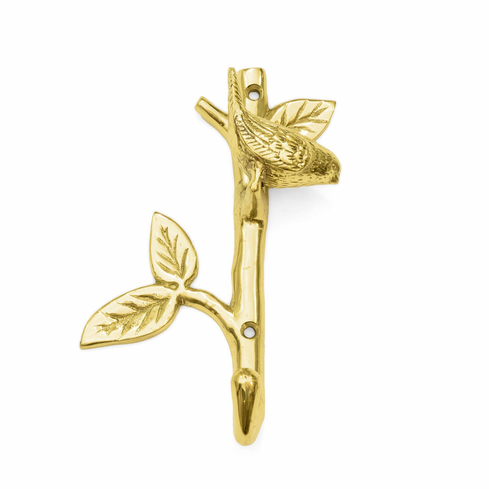 Brass Hooks Tiny Animals – Fern